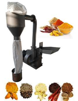 Commercial Masala Grinding Machine 5HP Blower Type Pulverizer
